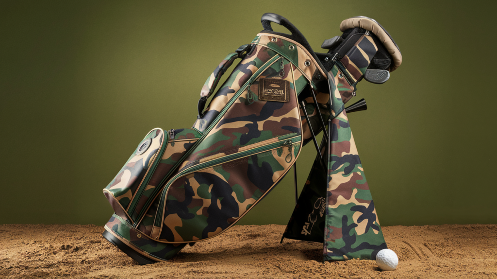 camo golf bag