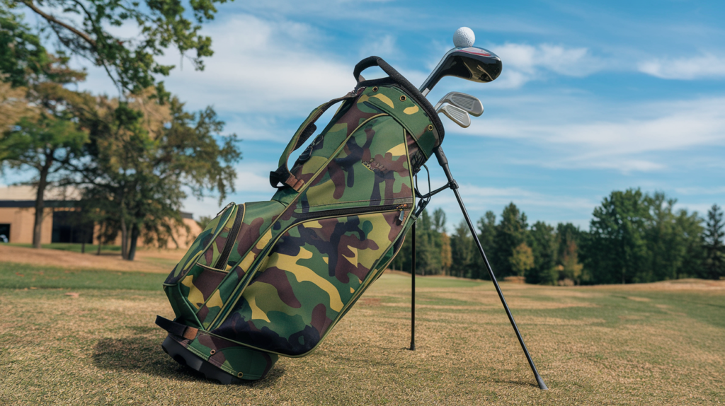 camo golf bag