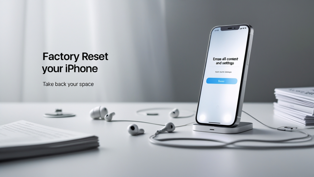 how to factory reset your iPhone