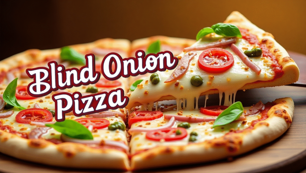 Blind Onion Pizza